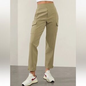 Athleta Olive Branch Endless High Rise Cargo Pants Active Casual Women’s Size 12